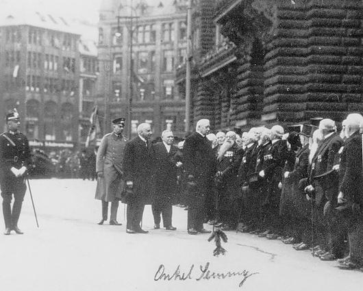 Kriegsveteranen (Begrüßung Reichspräsident)